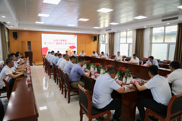 三箭集團(tuán)召開慶?！鞍艘弧苯ㄜ姽?jié)退役軍人骨干座談會